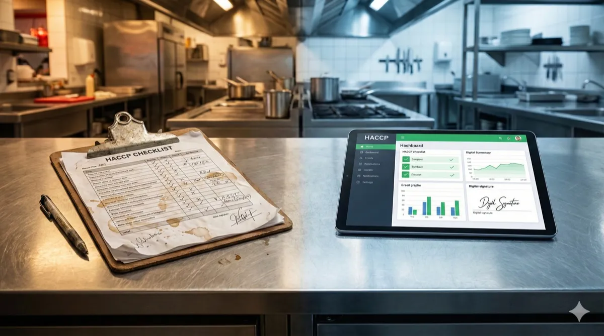 La Gestion manuelle de la norme HACCP vs l'utilisation de l'application LABELiO HACCP